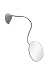 Zadro Gooseneck Intimate Grooming Mirror, White