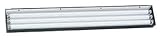 Fluorescent Triple Strip Light 48 - Black