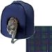 Kitty Kondo (Blue Plaid , 18' x 18' dome )