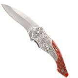 Safe Harbour Spring Assisted Pocket Knife - brown