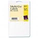 Avery Consumer Products - Removable Multipurpose Label,5/8 - x3/8 - ,1000/PK,White