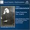 Recommended recordings of Rachmaninoff's piano music...