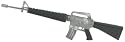 1/6 SCALE GUN COLLECTION #1 ASSAULT RIFLE M-16A1
