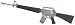 Sporting Goods : 1/6 SCALE GUN COLLECTION #1 ASSAULT RIFLE M-16A1