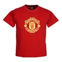 Manchester United Core Crest T-Shirt - Red - Boys
