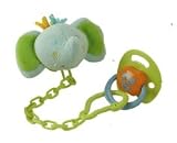Elephant Pacifier and Leash, Circus Collection