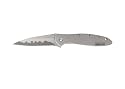 Kershaw Leek Knife with Sandvik 14C28N Stainless-Steel/CPM-D2 Composite two-tone Stainless-Steel Blade