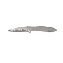 Kershaw Leek Knife with Sandvik 14C28N Stainless-Steel/CPM-D2 Composite two-tone Stainless-Steel Blade