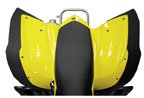 MAIER MUD FLAPS REAR YFZ450 BK 492050