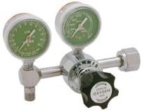 Harris 301-OX5M-870 Pressure Regulator, 0 - 5 LPM, Oxygen