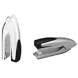 Stanley Bostitch Products - Full Strip Stand Up Stapler, Opens For Tacking, Black - Sold as 1 EA - Premium desktop or upright stapler is ideal for handheld or desktop stapling. Full strip stapler with a soft grip for optimal comfort. Open channel for easy loading of standard staples. Staples up to 20 sheets of 20 lb. paper.