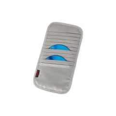 Hama Automotive Sonnenblendentasche 10 CD silber