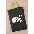 Skull and Crossbones Pirate's Wallet'