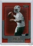 2006 Topps Finest Marcus Vick Miami Dolphins Rookie Football Card #129 - Mint Condition - Shipped In Protective Acrylic Display Case!