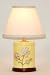 Vintage Yellow Crackers Tin Kitchen Table Lamp