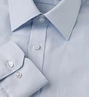 Pure Cotton Quick Iron Textured Herringbone Shirt