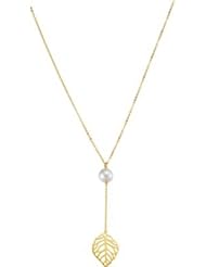 Jewelplus Freshwater Cultured Pearl 18" Necklace 14K Yellow Necklace