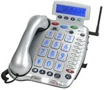 ClearSound Emergency Phone with 2 Wrist Emergency Transmitters (Up to 50DB+ Amplification)