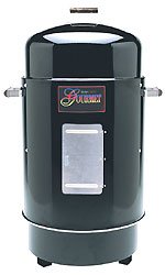 Barbecue Grills & Smokers - Brinkmann 852-7080-0 Gourmet Charcoal Smoker Barbeque Grill - Black - 3.9 Cubic Feet