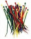 Belkin 7.5IN Multicolored Cable Ties 52 Pieces
