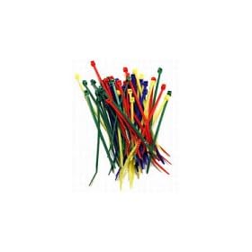 Belkin 7.5IN Multicolored Cable Ties 52 Pieces