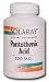 vitamin b5 - Solaray - Pantothenic Acid, 250 Capsules, 500 mg