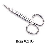 Ultra Professional Cuticle Scissors 3-1/2
