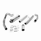 MagnaFlow XL Performance Exhaust System4 Stainless Steel ExhaustFordExcursion2003 to 20056.0L Powerstroke- Turbo Back Tuner w/ 3.5 downpipe