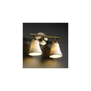 BRASS VANITY FIXTURES FROM BATHROOM LIGHTING OUTLET. 3 LIGHT BRASS