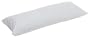 Rest Right 100% Cotton Zippered Body Pillow Protector, White