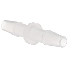 Value Plastics Natural Polypropylene Tube Fitting, Classic Series Barbed Coupler, Tube ID
