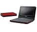 [Bundle] DVP-FX720 portable DVD player in red + Portable DVD case for 7-9