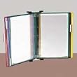 Tarifold, Inc. W291 Wall Unit Reference Starter Set with Ten Display Pockets, 20 Sheet Capacity