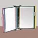 Tarifold, Inc. W291 Wall Unit Reference Starter Set with Ten Display Pockets, 20 Sheet Capacity