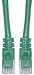 CAT5E, UTP, with Molded Boot, 350MHz, Green, 1 ft