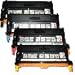 Dell 3110cn / 3115cn High Capacity Compatible Toner 4pk Value Bundle - Price Includes One Each Of Black, Cyan, Magenta and Yellow Toner Cartridges