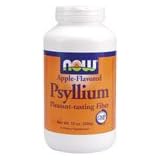 Apple Flavored Psyllium Husk Fiber by NOW Foods - Digestive Support (10g - 12 oz Powder)
