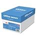 Office Depot Extra Bright Copy Paper, 3-Hole Punched, 8 1/2in. x 11in., 20 Lb., 90 Brightness, Case Of 10 Reams