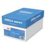 Office Depot Extra Bright Copy Paper, 3-Hole Punched, 8 1/2in. x 11in., 20 Lb., 90 Brightness, Case Of 10 Reams