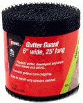 Gutter Guard, 6 x 25'