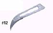 KNIFE BLADES CURVED #12 BOX OF 100