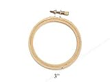 21NNKVssfDL. SL160  Darice Wood Embroidery Hoop 3