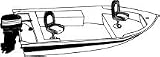 CARV CVR BOAT WVHF 14-PGII-GRAY