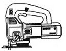 Bosch VS Jig saw with clink blade change system