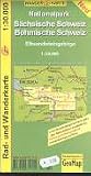  : GeoMap Karten, Nationalpark S&auml;chsische Schweiz, B&ouml;hmische Schweiz: Elbsandsteingebirge - Wander- und Freizeitkarte