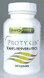 Protykin (Trans resveratrol) (60Capsules) Brand: Innovite