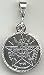 Tetragrammaton Pendant, sterling silver