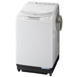 ナショナル 縦型洗濯乾燥機 【NA-FV8001-G】洗濯容量8.0kg