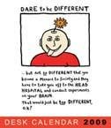 Edward Monkton, Dare to be Different 2009 CD Calendar
