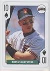 1993 U.S. Playing Cards Rookies #10S - Royce Clayton